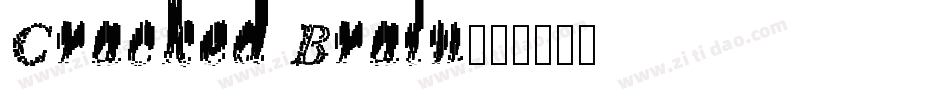 Cracked Brain字体转换